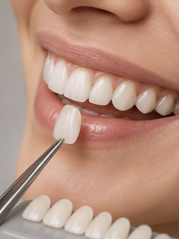 Diseño de sonrisa con carillas de cerámica, procedimiento en Clínica Cielō