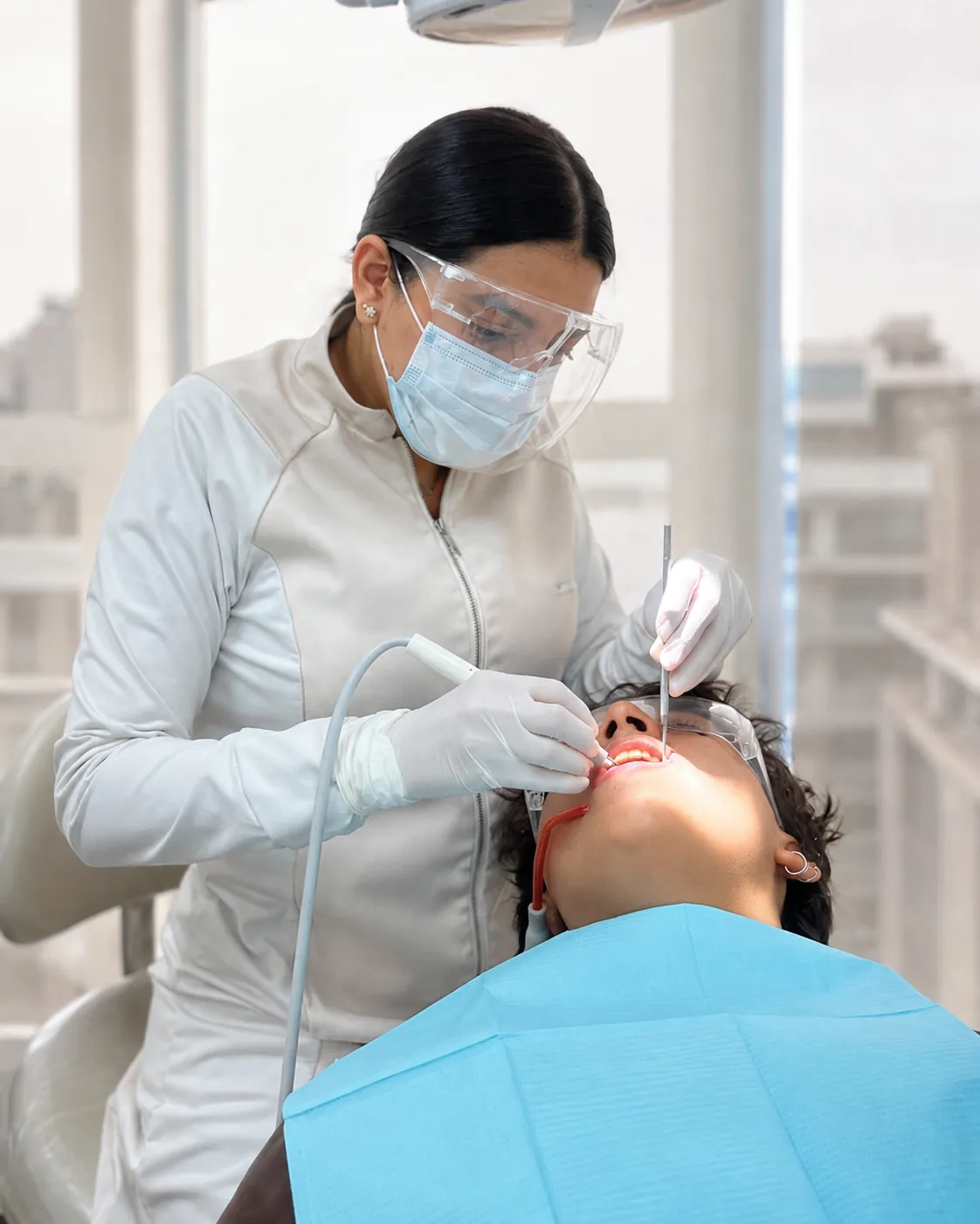 Fachada de Clínica Cielō, odontología estética en Las Condes, Santiago